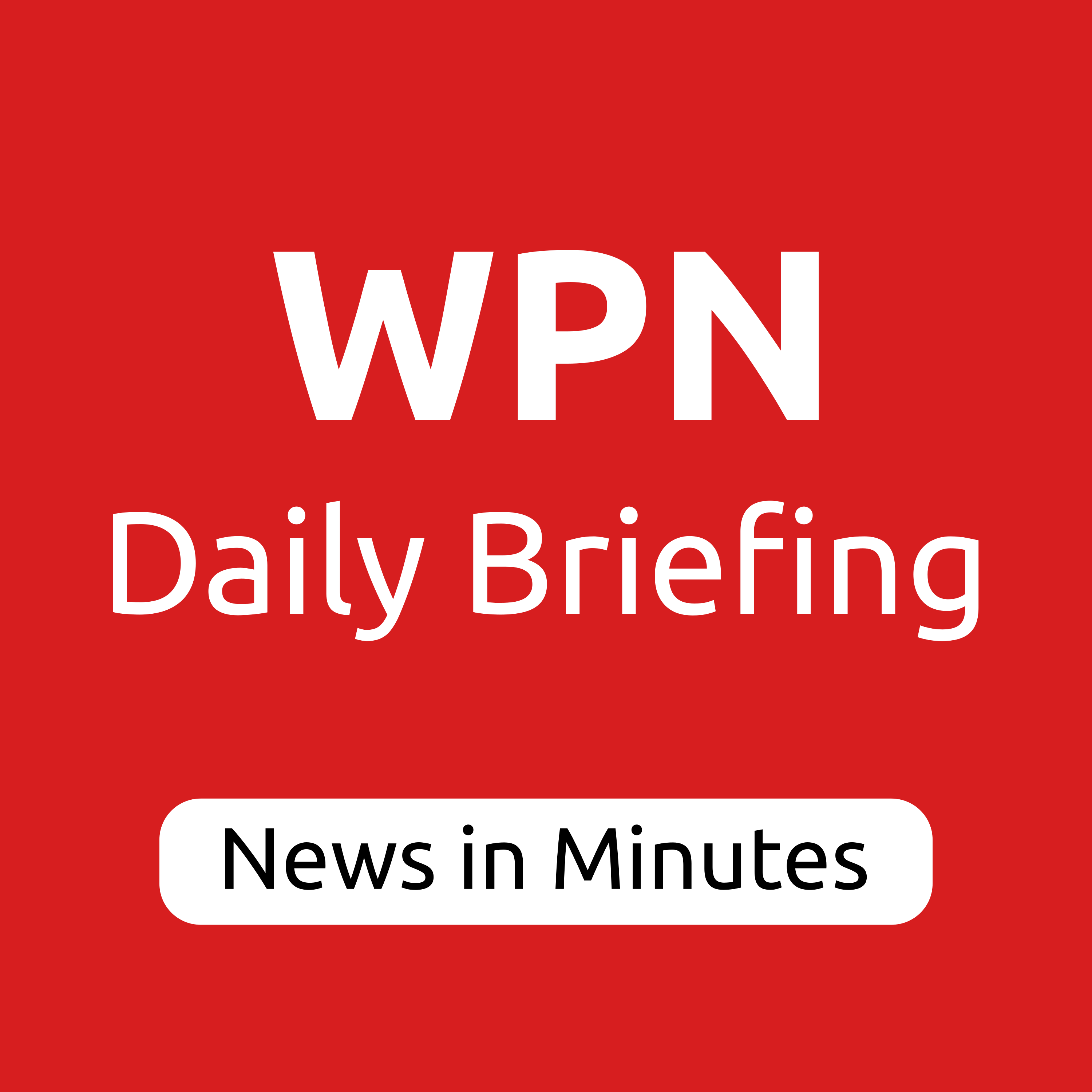 WPN Daily Briefing podcast cover